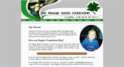 Desktop Screenshot of maggiewelby.org